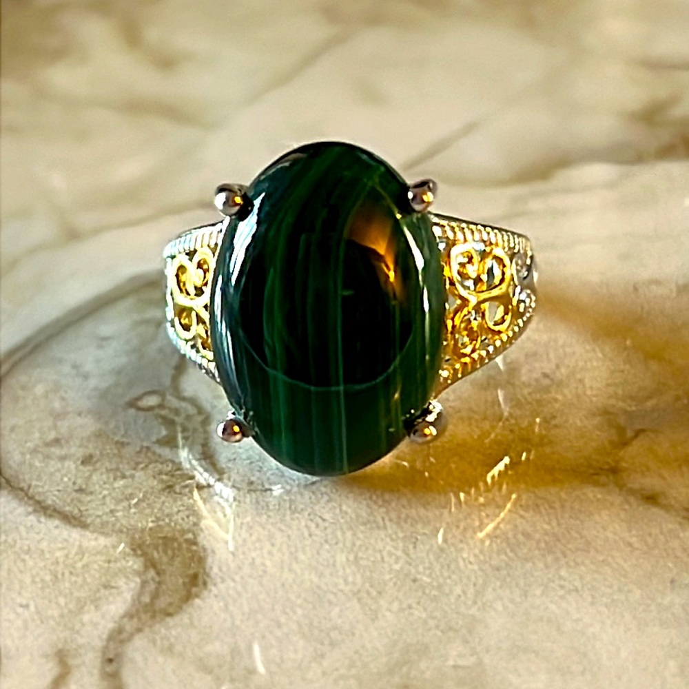 Malachite Ring